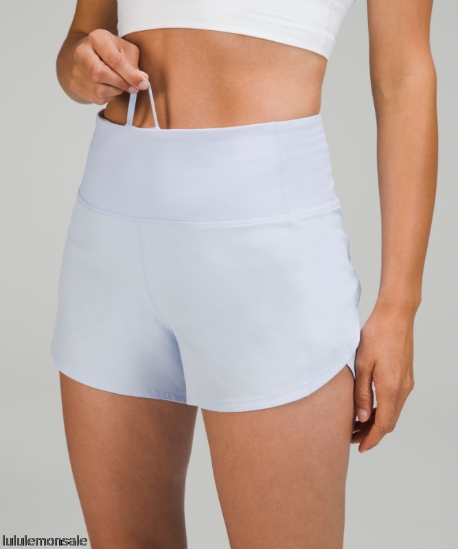 Lululemon Damen DELULU370 | Lululemon Deutschland Pastel Blue Speed Up Hochhaus Gefüttert Kurz 4